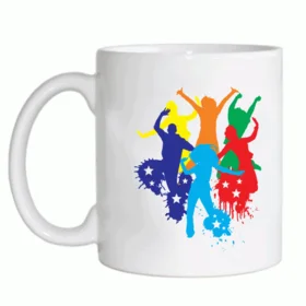 Прикольные кружки: группа танцоров